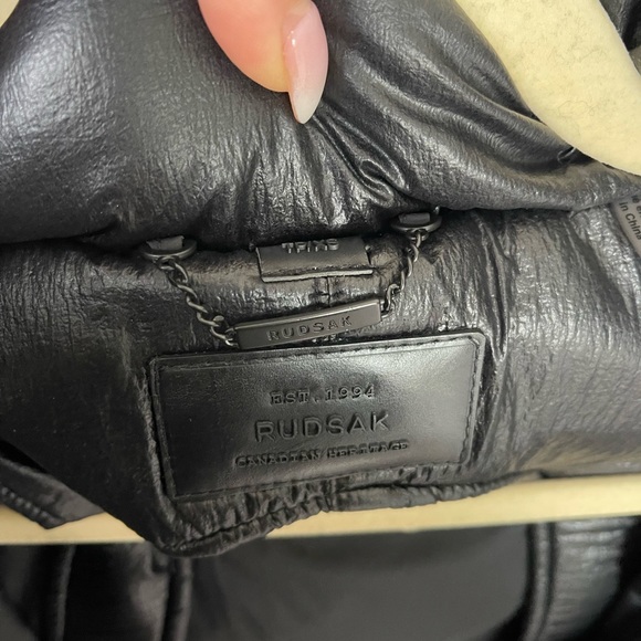 Rudsak Down Puffer Parka in Black - Picture 5 of 5